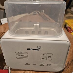 White Baby Bottle Sterilizer/Milk Warm